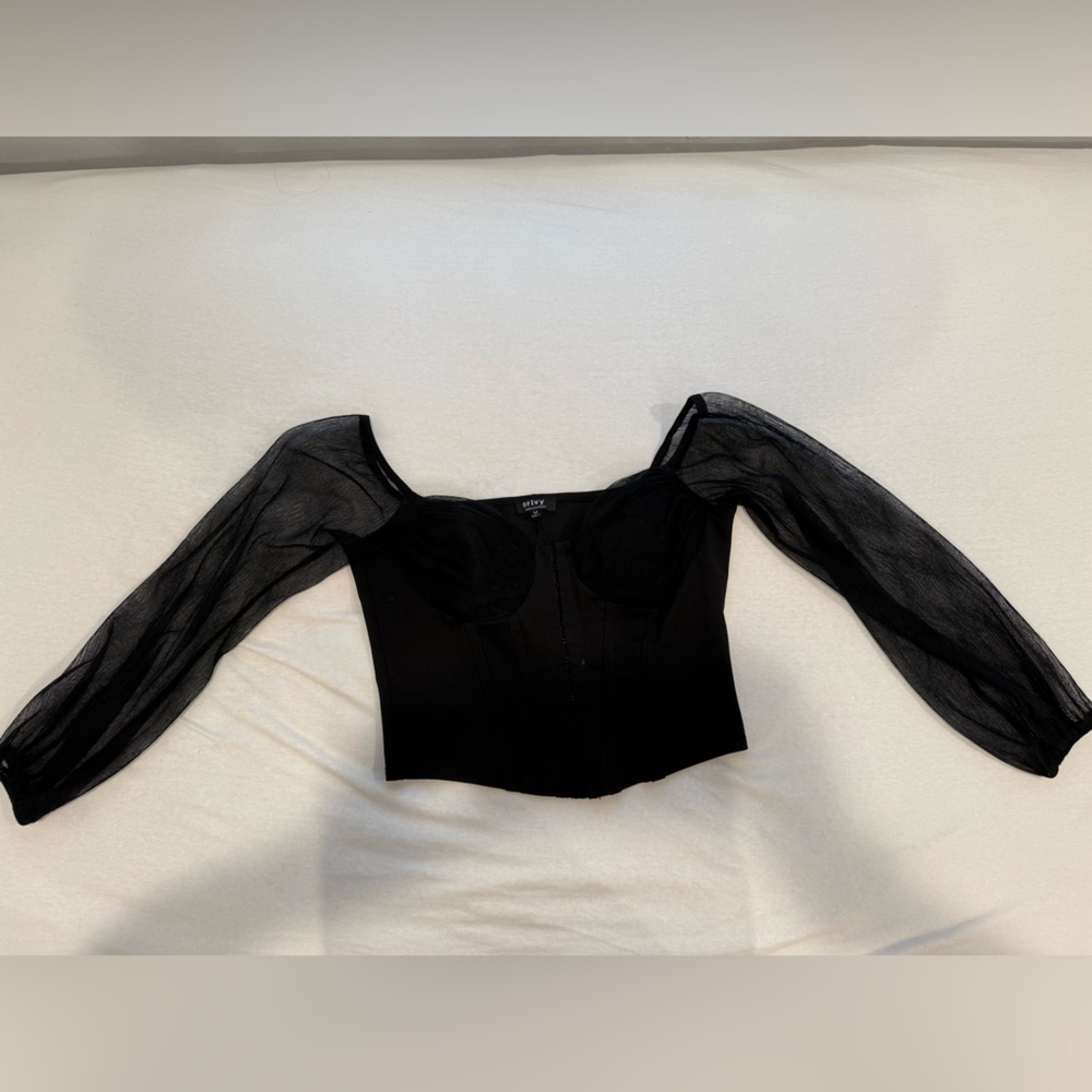 Black Corset Top